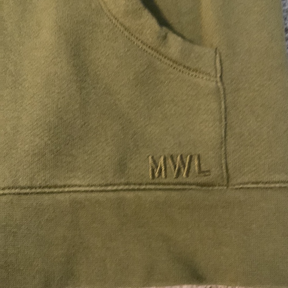 Madewell MWL butter soft full zip hoodie, M - Picture 4 of 6